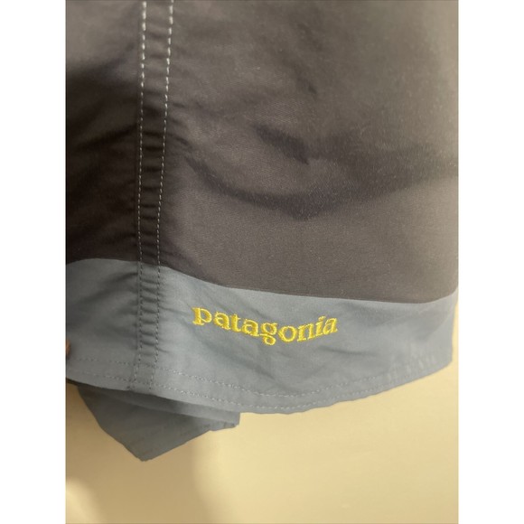 Patagonia Mens Board Shorts Swim Trunks Size 31 Blue Gray Unlined 11” Inseam - Picture 5 of 6